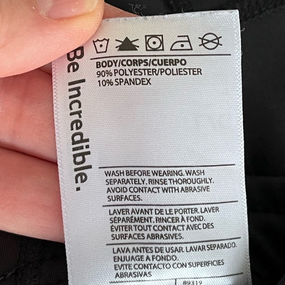 SUGOI Black Subzero Zap Tights with Reflective Trim - Picture 8 of 11